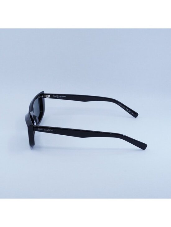 Saint Laurent SL658 001 Sunglasses Black Cat Eye Frame, Black Lenses main image 4